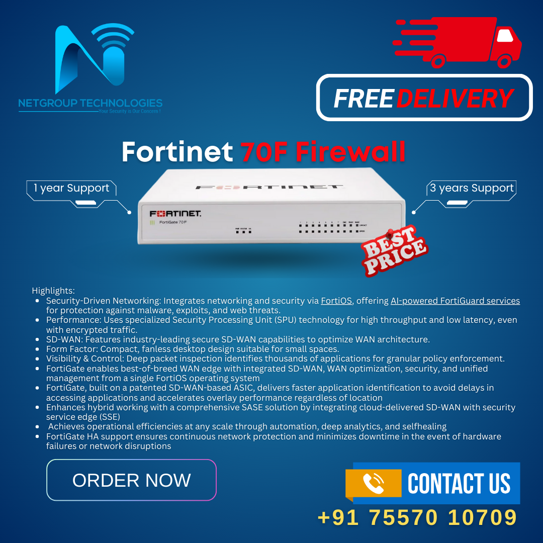 Fortigate 70F Firewall
