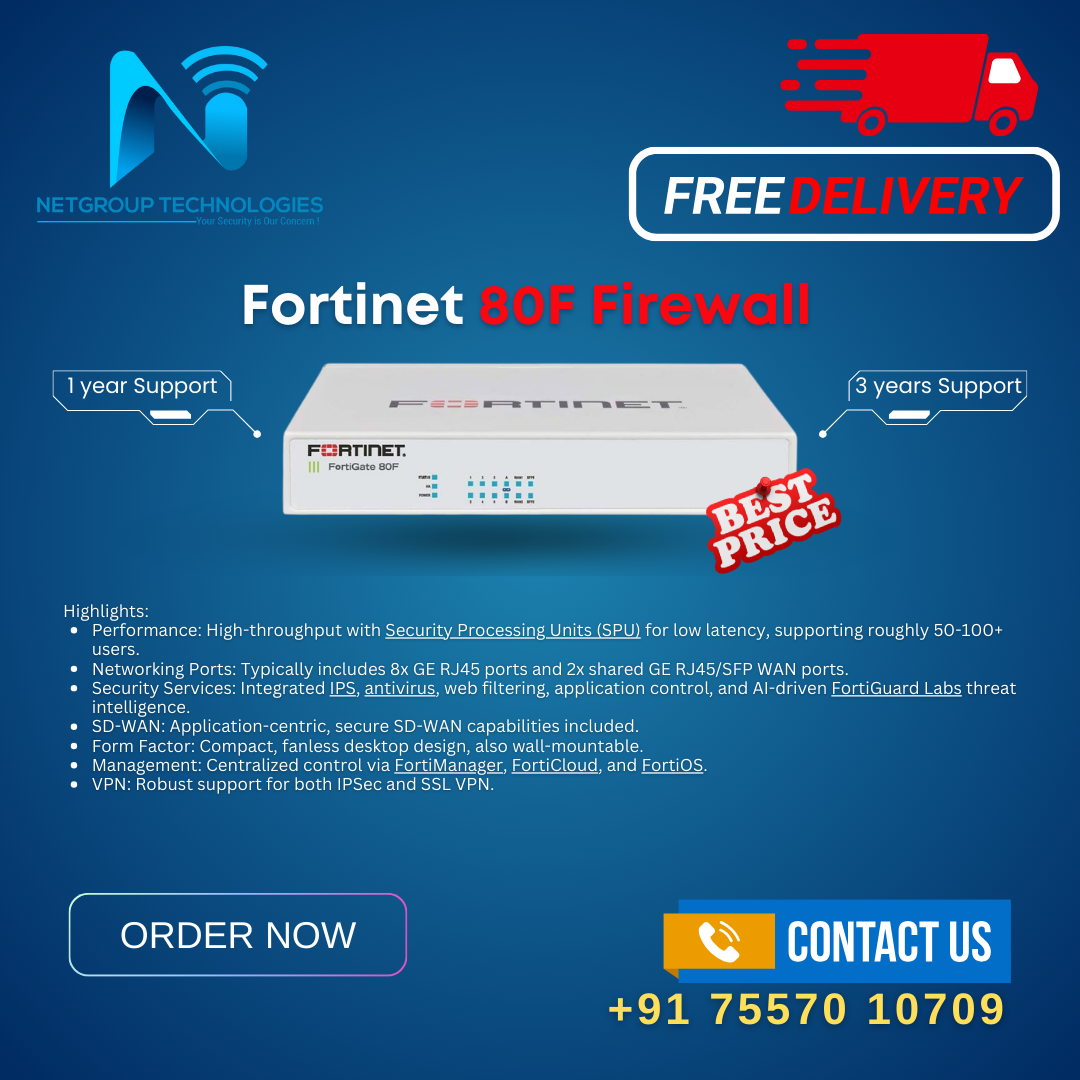 Fortigate 80F Firewall