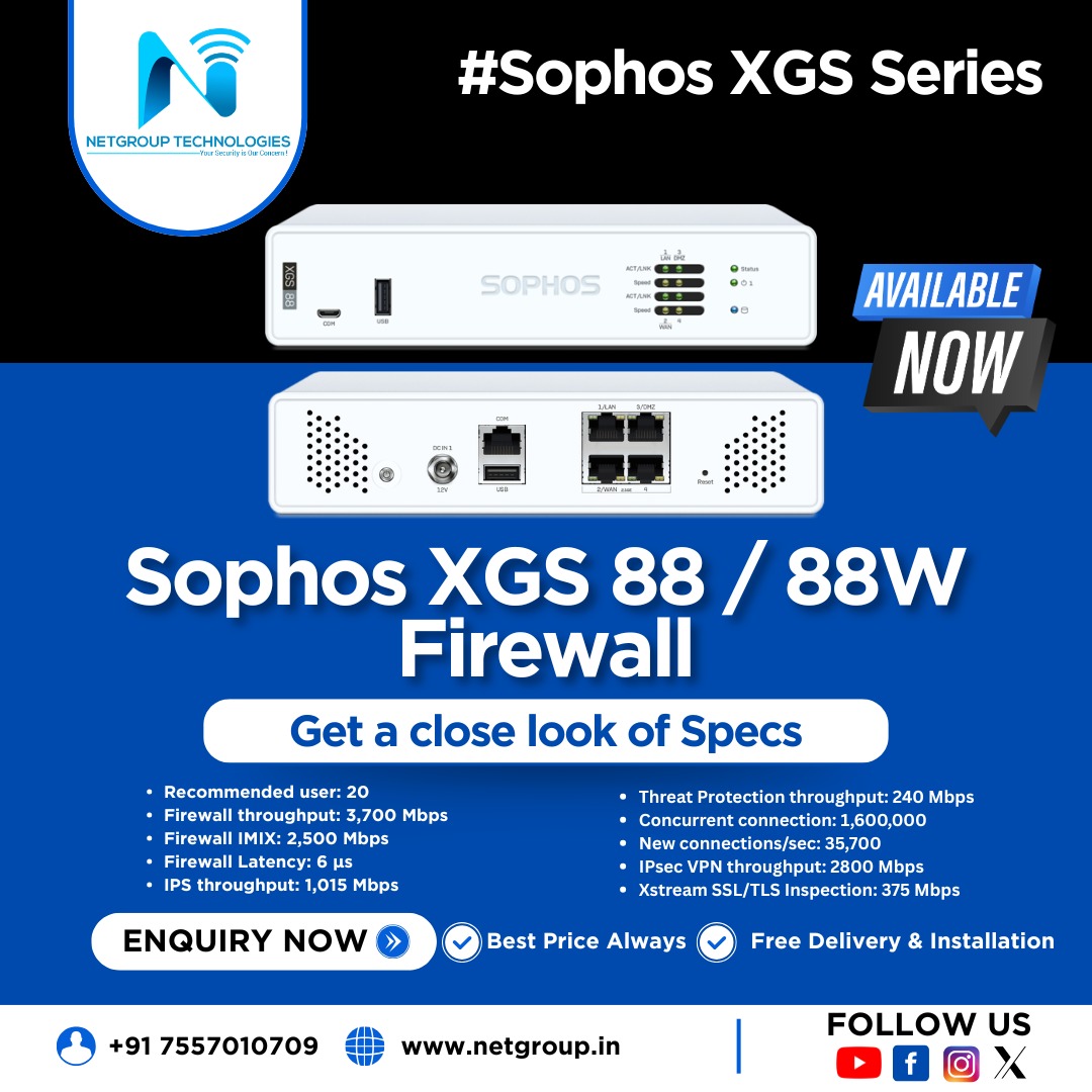 Sophos XGS 88 Firewall