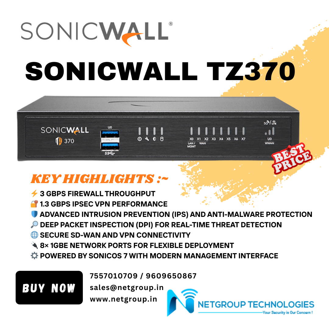 TZ370 – SMBs (100 users)