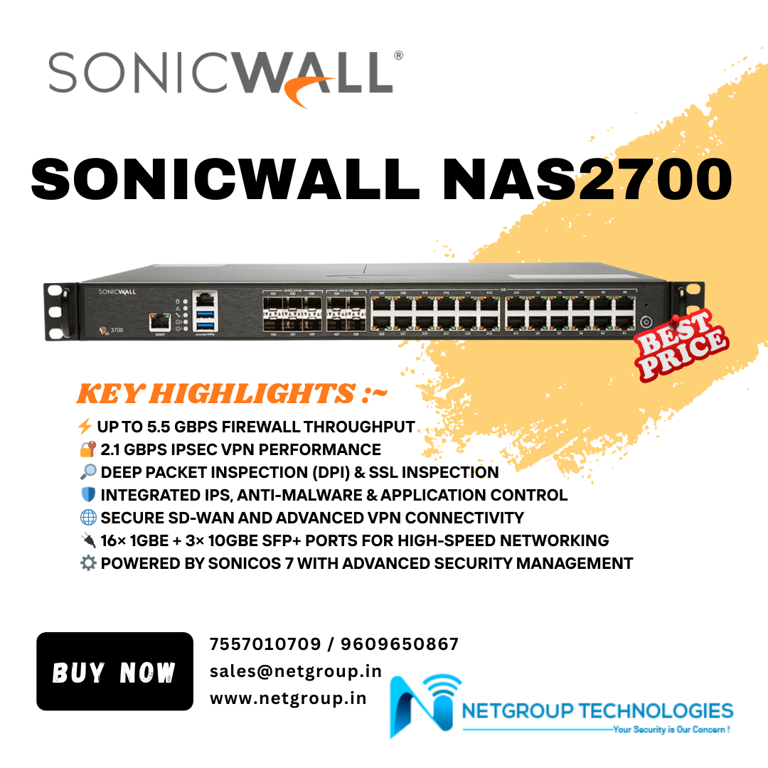 NSA2700 – Mid Enterprise (500 users)